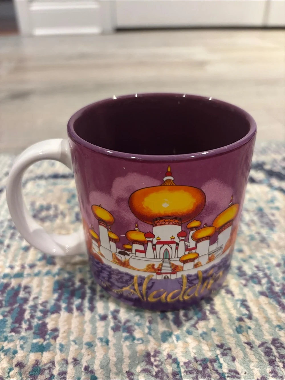 Disney Purple Aladdin Genie Character Mug